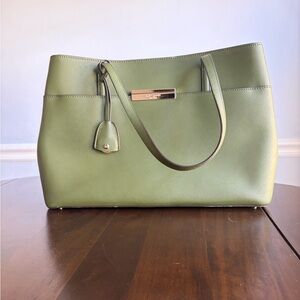 Kate Spade Olive Green Tote Bag